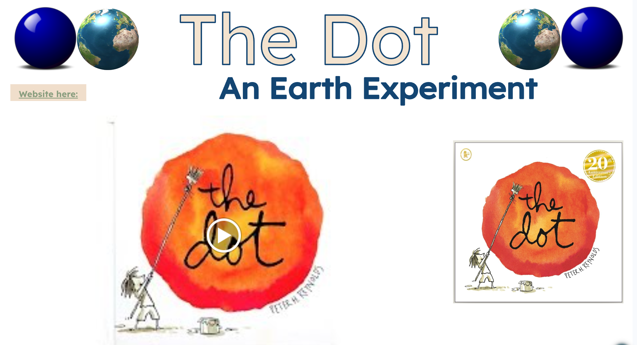 The Dot Experiment - S.T.E.A.M Homeschool learning unit
